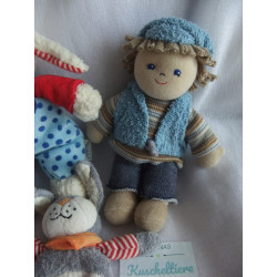 Sterntaler - Rasselgreifling kleine Nickipuppe und kleines Schnuffe...