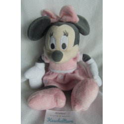 Nicotoy - Disney - Plüschtier - Minnie Mouse Maus mit Kleidchen - r...