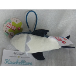 Nici - Schlüsselanhänger - Maus - Braut - ca. 10 cm groß - mit Schl...