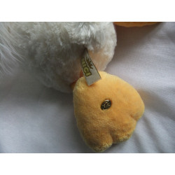 Nici - Plüschtier - Ente Paula - Limited Edition - weiß, gelb - ca. 35 cm groß - liegend