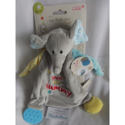 Nici - My first Nici - Schmusetuch - Katze mit Schriftzug You make ...